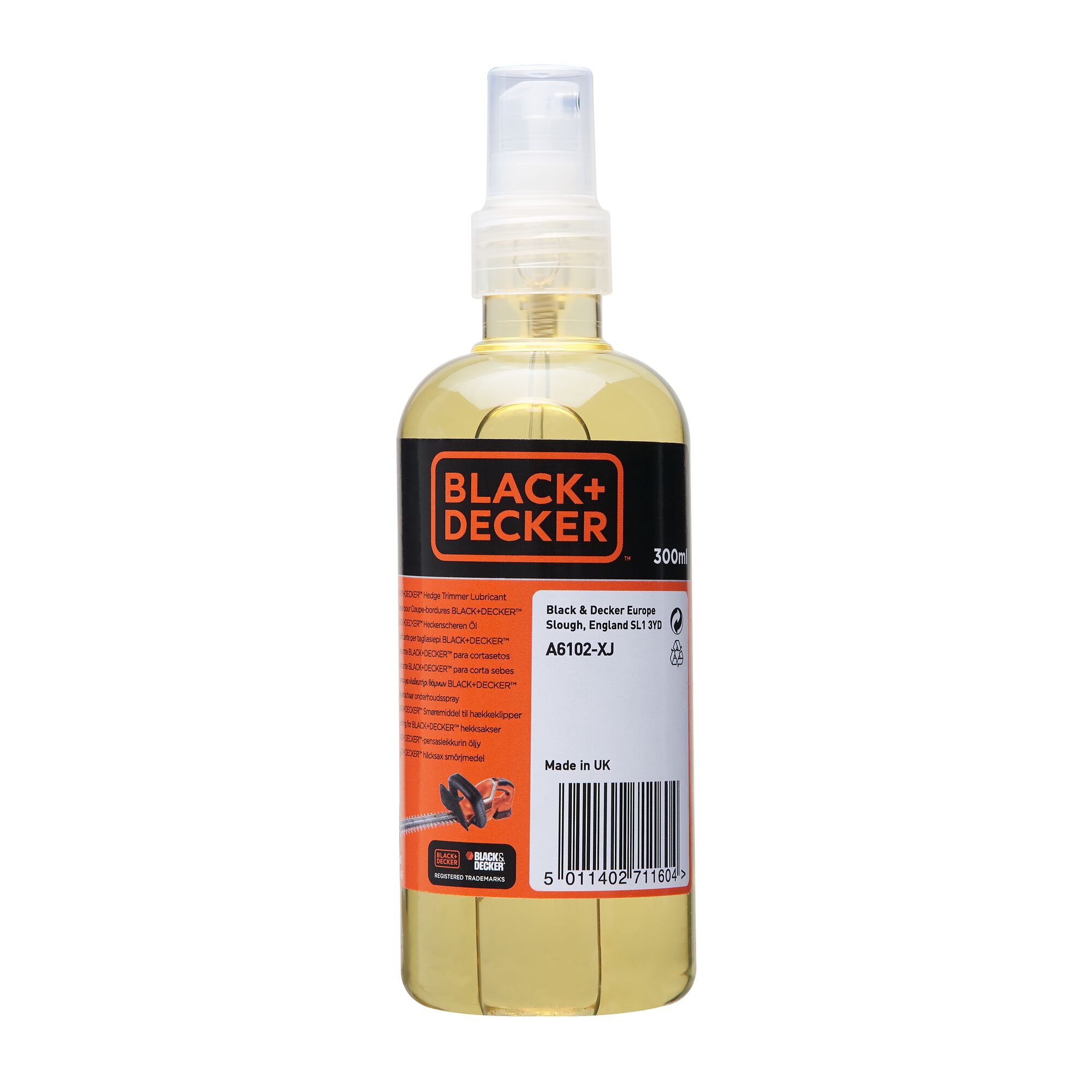 Hedge Trimmer Lubricant Oil BLACK DECKER