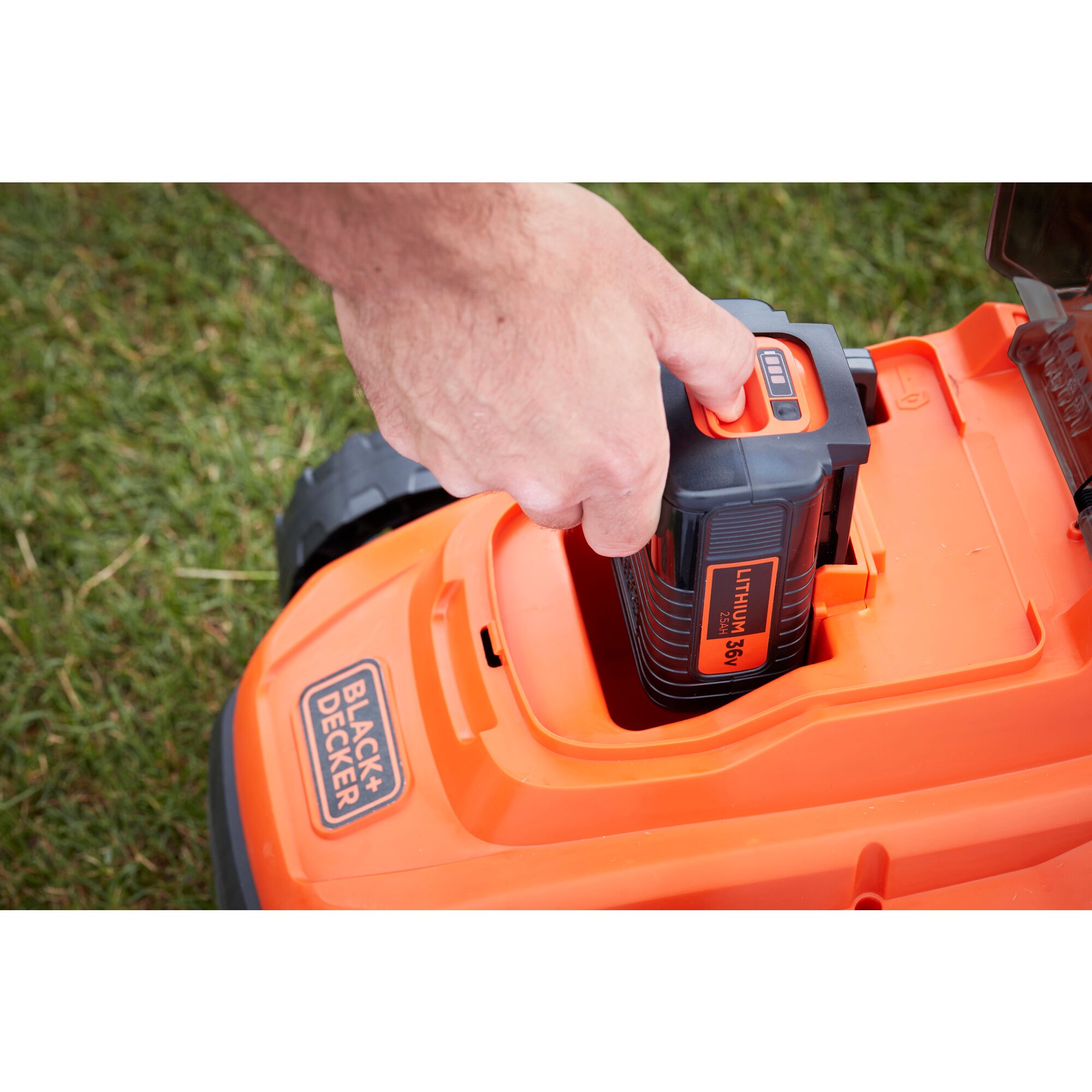 Black and decker best sale 36v cordless mower manual