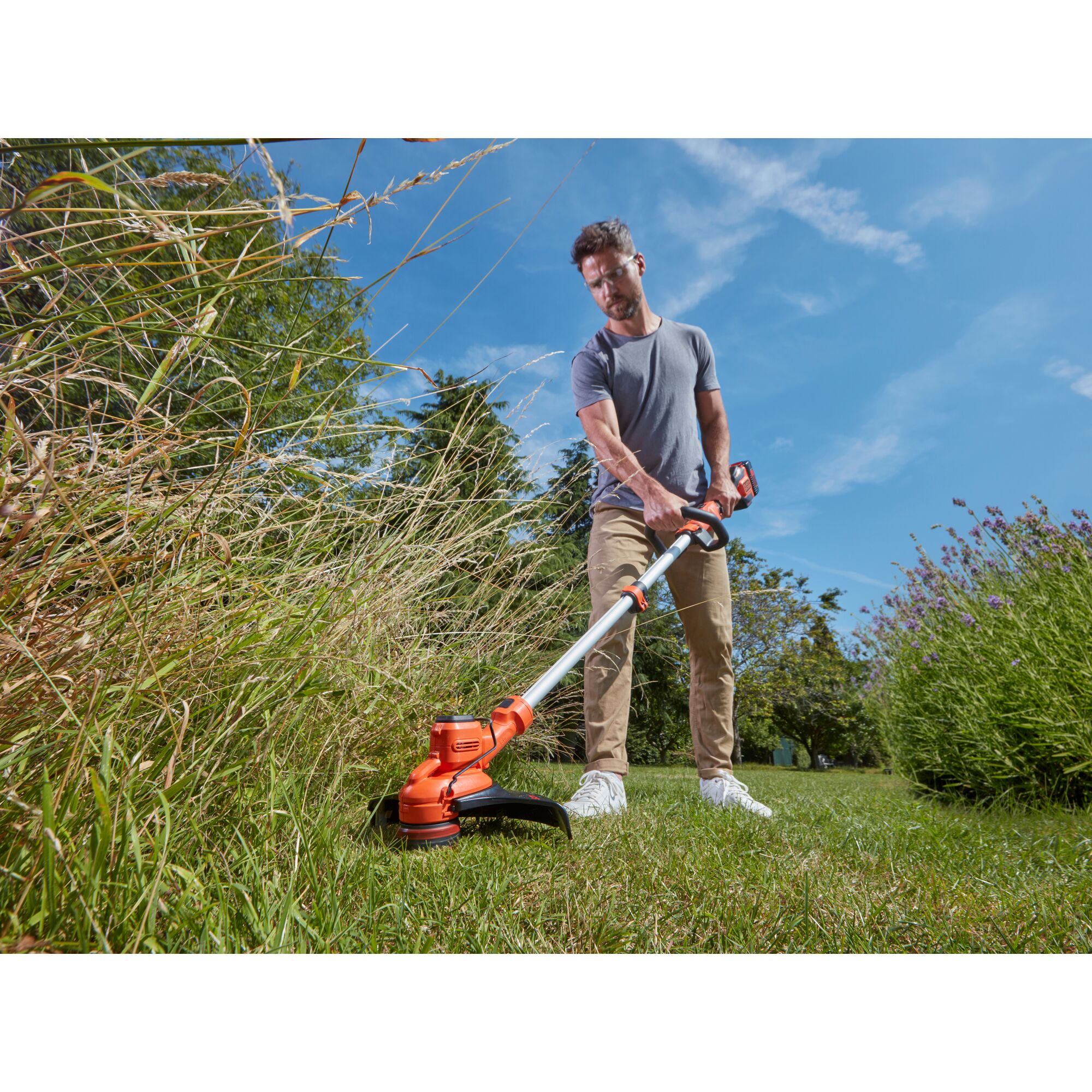 36v deals grass trimmer