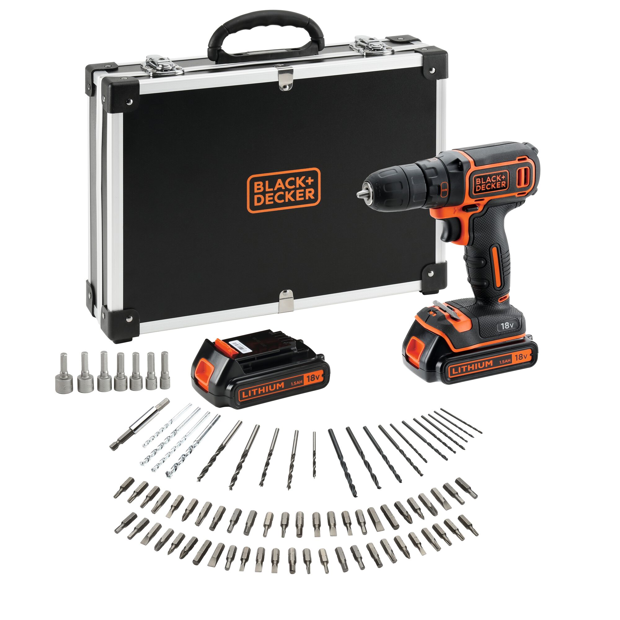 Black and decker store drill accessories