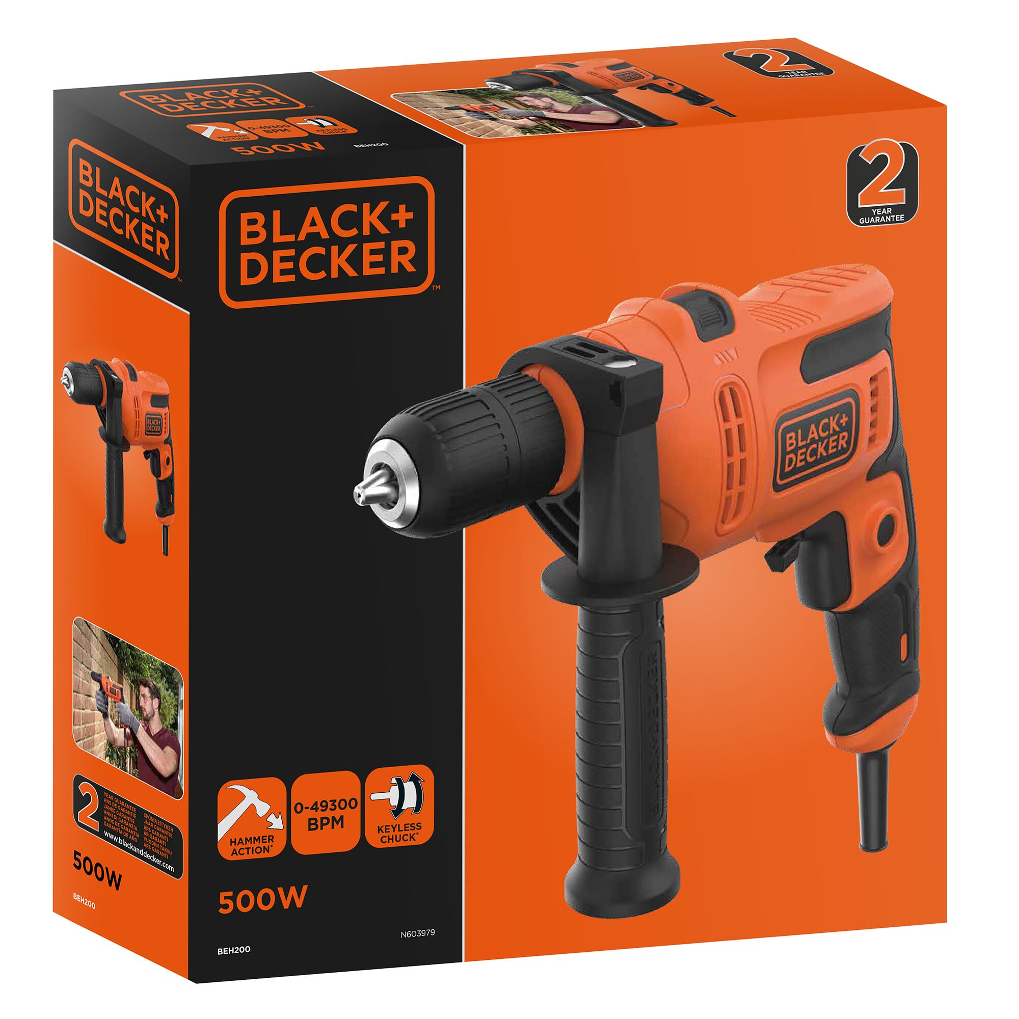 Impact on sale drill 500w