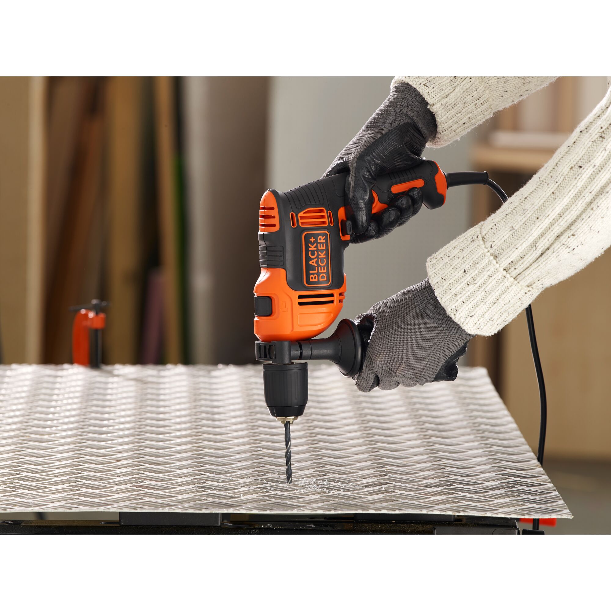 Black decker drill discount 550w