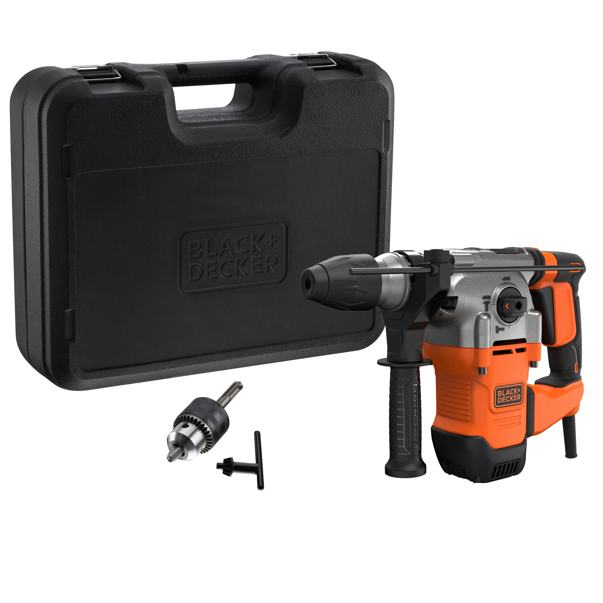 1250W Corded SDS PLUS Hammer Drill with 2 Drill bits in a Kit Box