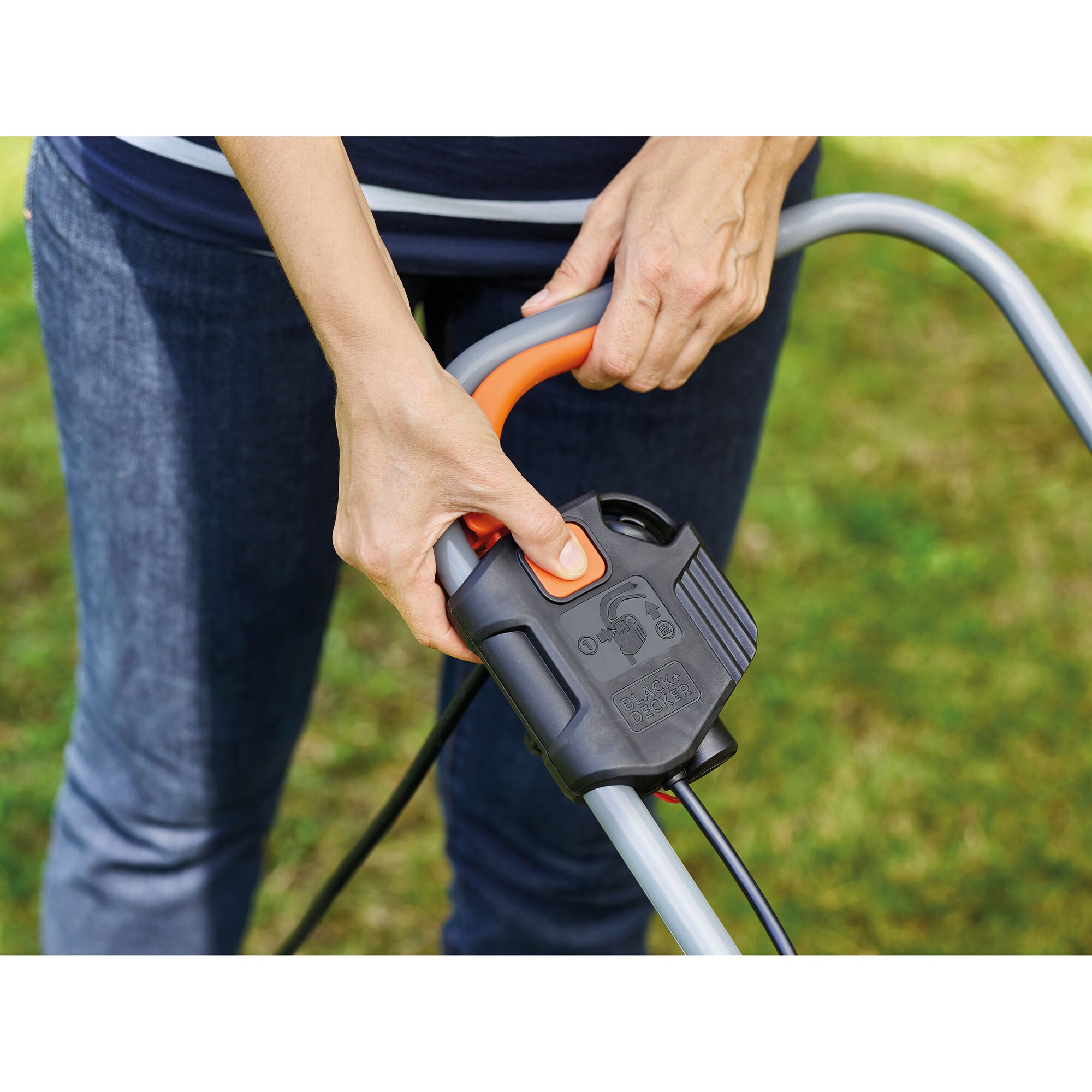 Black and decker 1000w best sale lawn mower