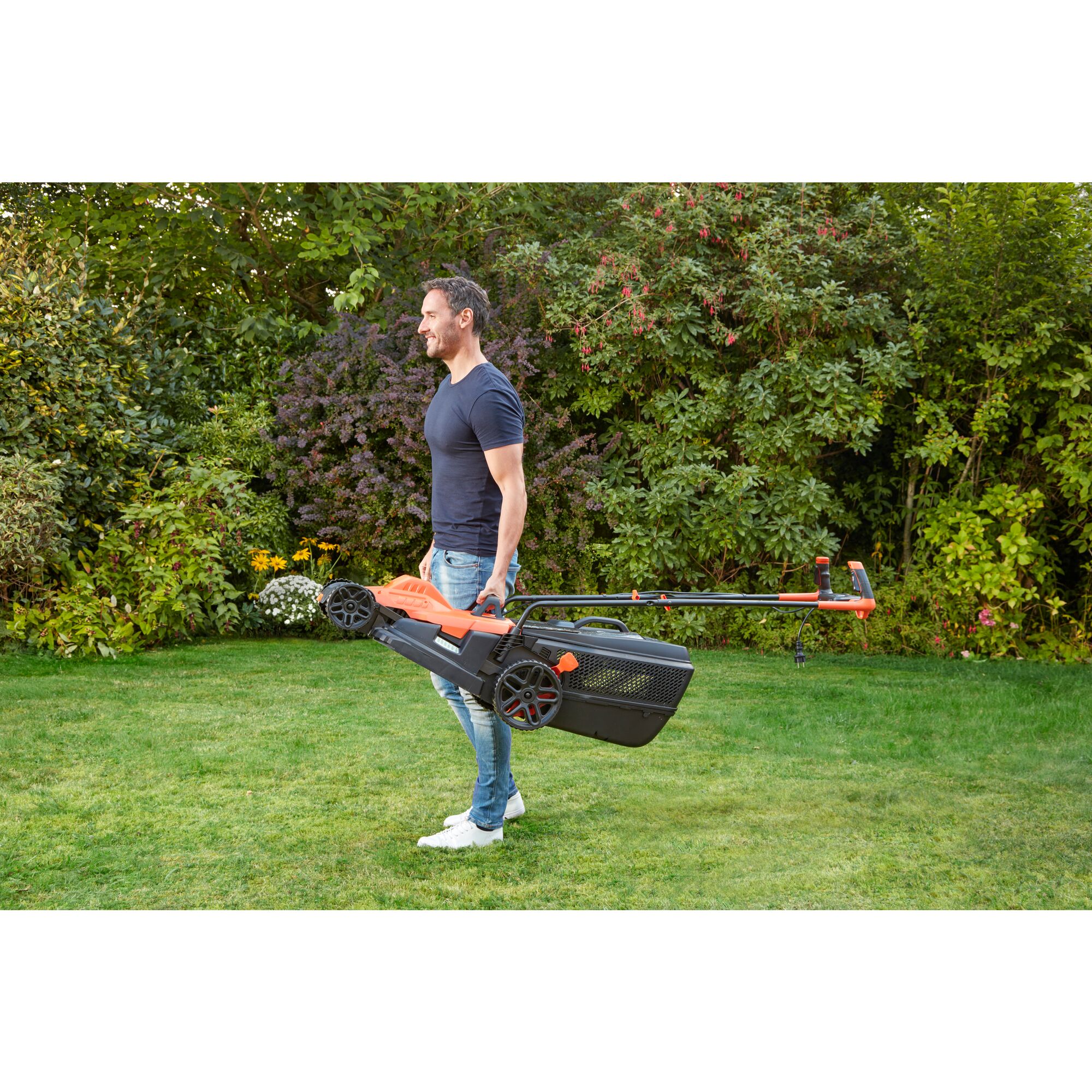 Black and decker discount 32cm lawn mower 1000w