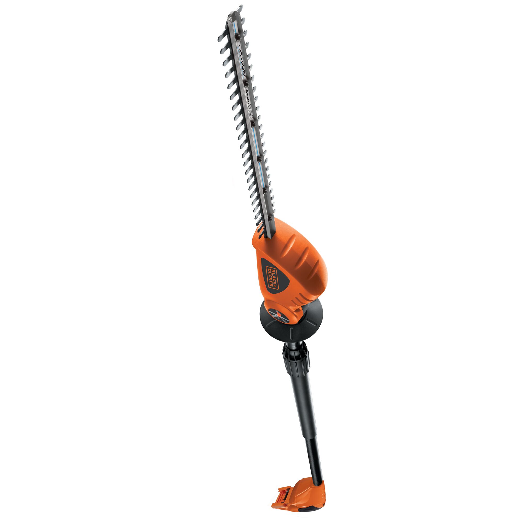 Black & decker pole best sale hedge trimmer