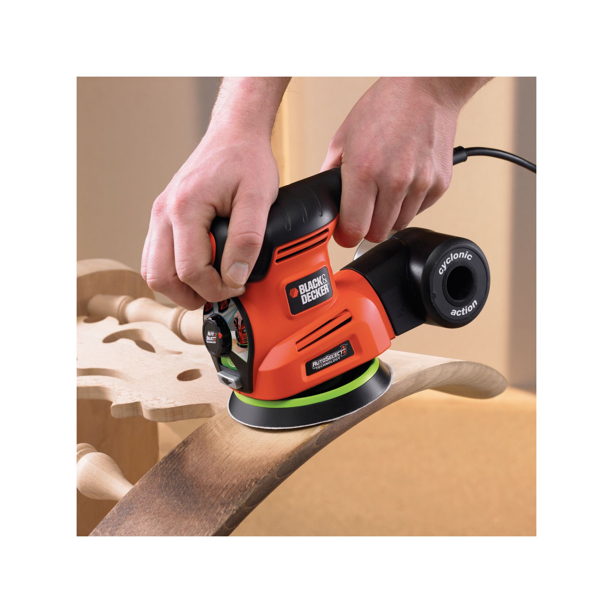 220W Autoselect 4 in 1 Multi Sander with 18 Accessories in a