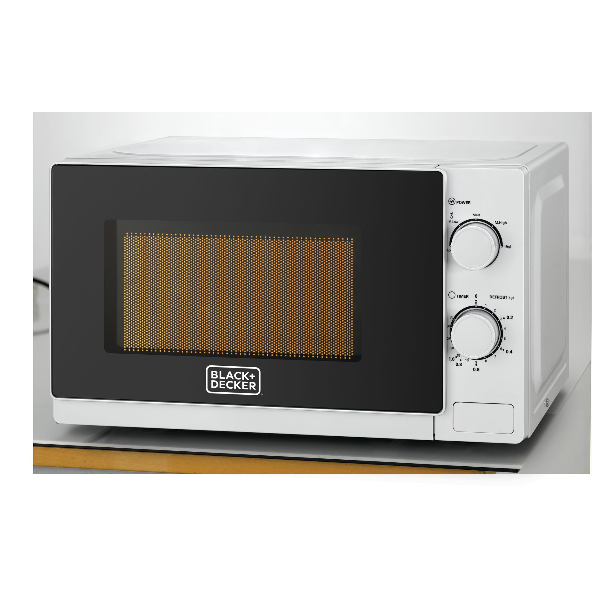 20 Ltr Microwave Oven Black for KSA 60Hz BLACK DECKER