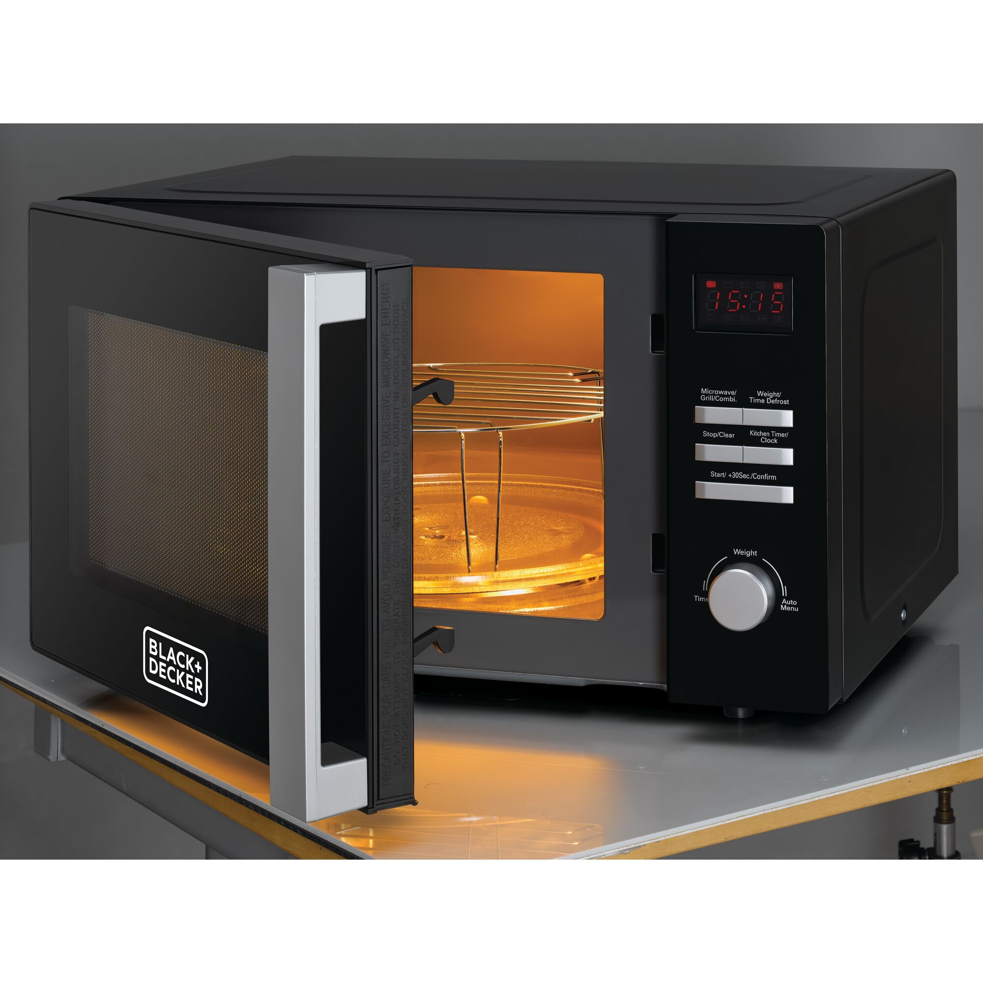 28 Ltr Microwave Oven with Grill BLACK DECKER