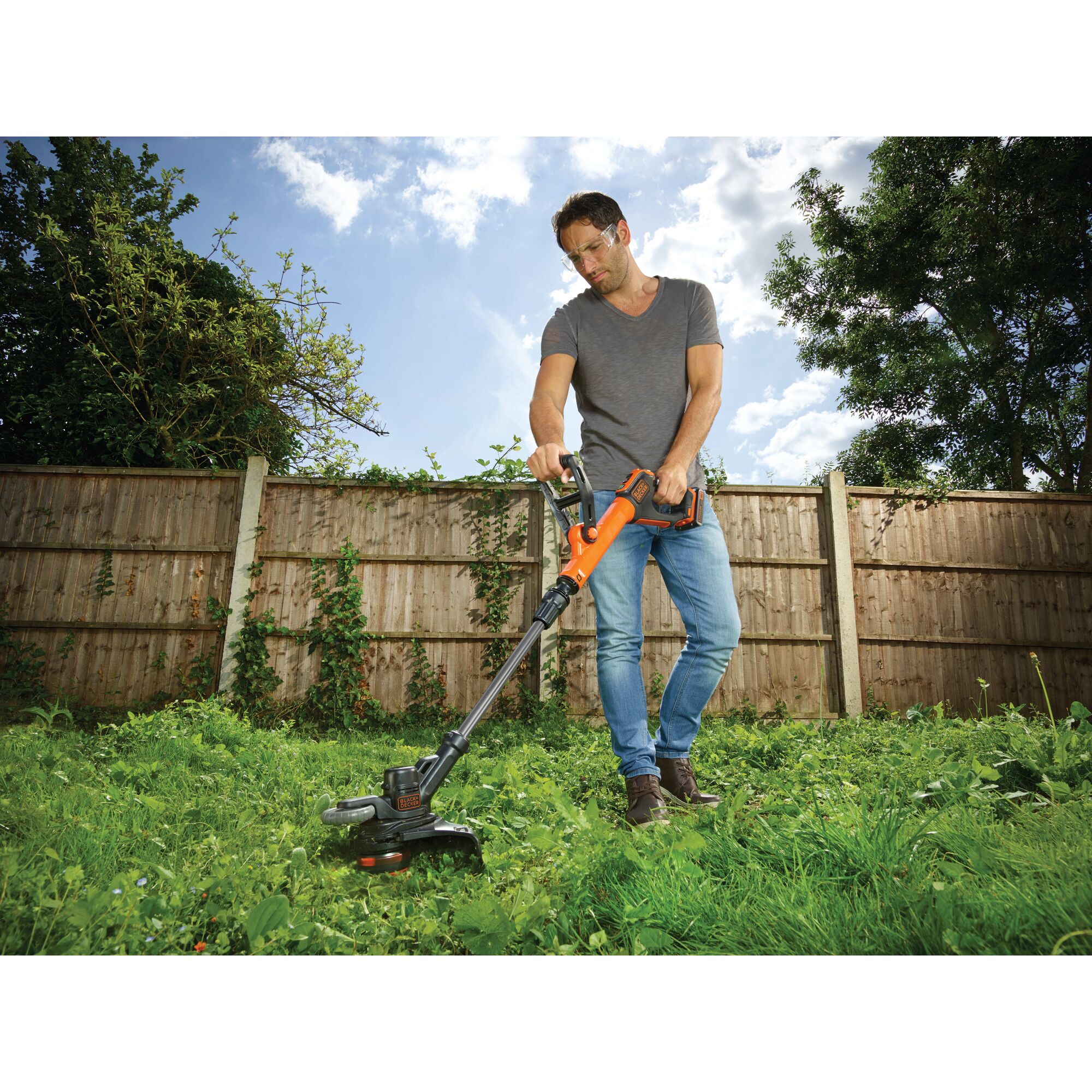 18v grass store trimmer