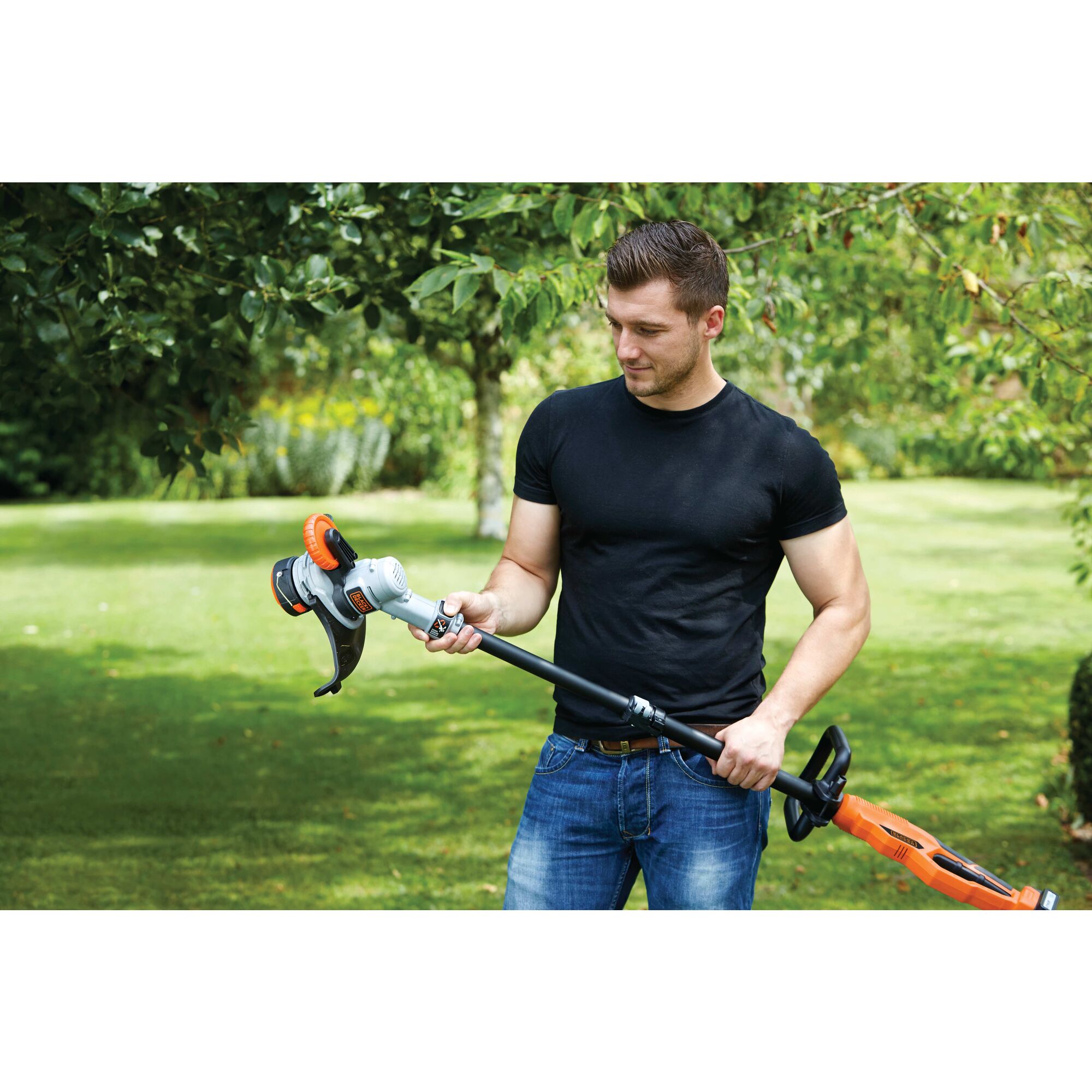 18V 28CM 4.0Ah Easy Feed String Trimmer BLACK DECKER